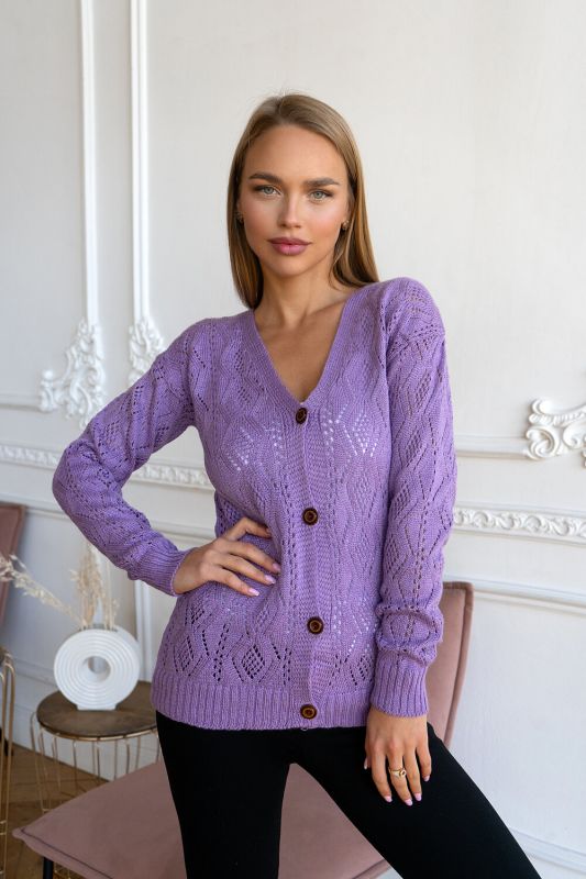 389724 Open-style Cardigan